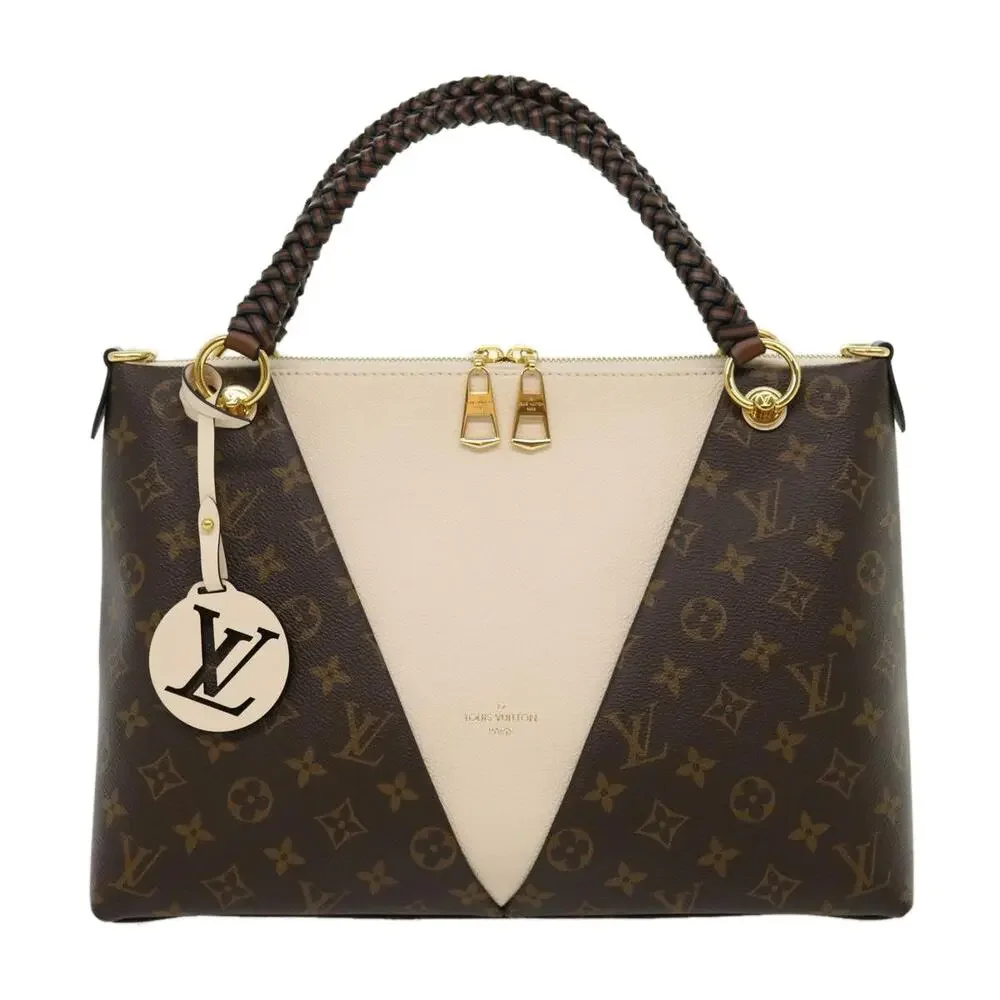 LOUIS VUITTON Monogram V Tote MM Tote Bag M45273